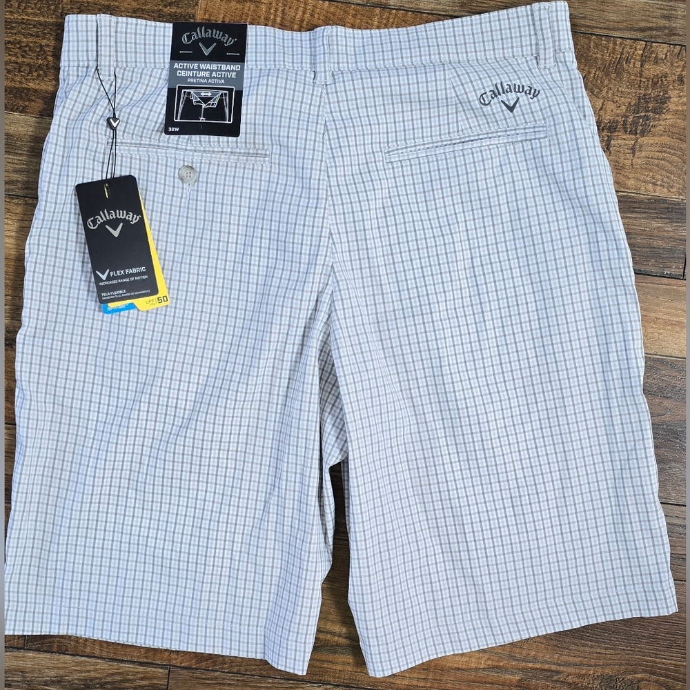 NWT Men's Callaway Opti-Dri Shorts, Size 32
